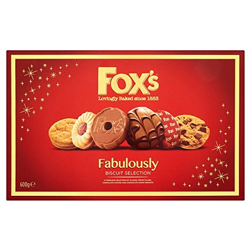 Fox Fabulously Biscuit Selection 600g Pack (6 x 600g) von Fox's