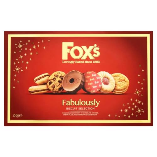 Fox Fabulously Biscuits Selection 550g - eine fabelhaft, ausgewählter Keks Auswahl! von Fox's