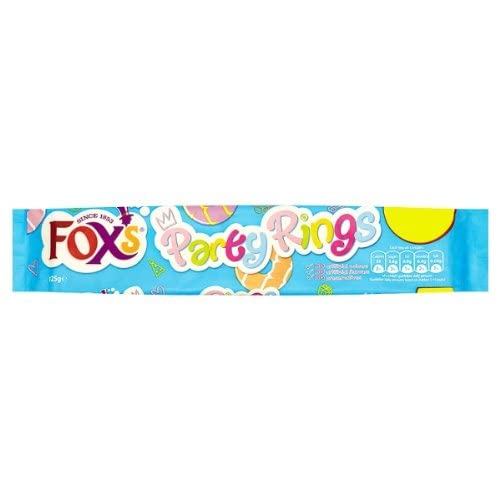 Fox Foxs Party Iced Shortcake Ringe, 12 x 125 g von Fox