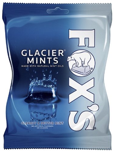 Fox's Glacier Minze 200 g (12 Stück) von Fox's
