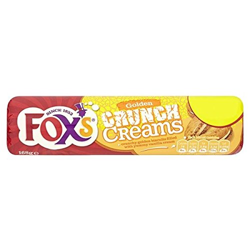 Fox's Golden Crunch Creams Kekse, 12 Packungen à 168 g von Fox's