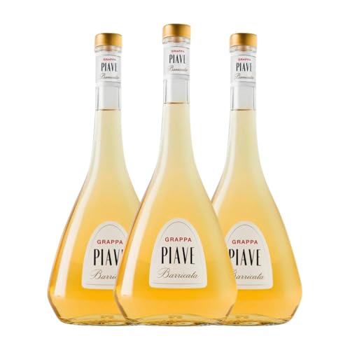 Grappa Franciacorta. Piave Barricata Lombardia 70 cl (Karton mit 3 Flaschen von 70 cl) von Franciacorta