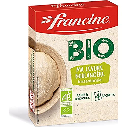 Francine - Bäckerhefe bio 36g - Lot De 4 - Preis pro Los - Schnelle Lieferung von Francine