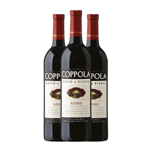 Francis Ford Coppola Rosso & Bianco California 75 cl Rotwein (Karton mit 3 Flaschen von 75 cl) von Francis Ford Coppola Winery