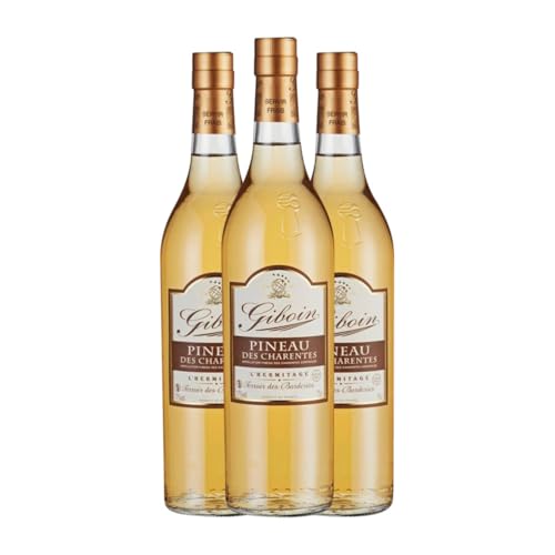 Francois Giboin L'Hermitage Pineau Blanc Pineau des Charentes 75 cl Weißwein (Karton mit 3 Flaschen von 75 cl) von Francois Giboin - L'Hermitage