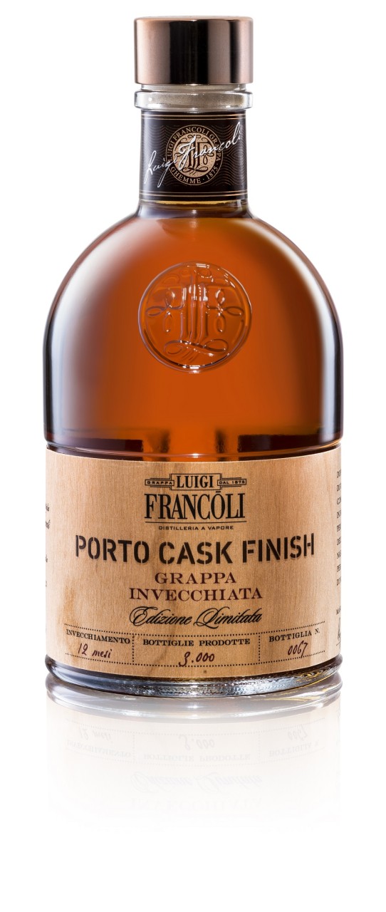 Francoli Grappa Porto Cask Finish 0,5 l von Francoli Grappa