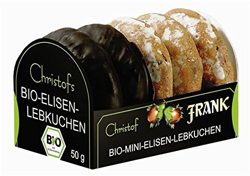 5 BIO-Mini-Elisen-Lebkuchen - 50 g von Frank Lebkuchen GmbH