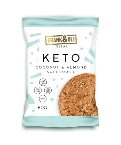 Keto Coconut und Cashew -Kekse Frank & Oli, 50g von Frank&oli