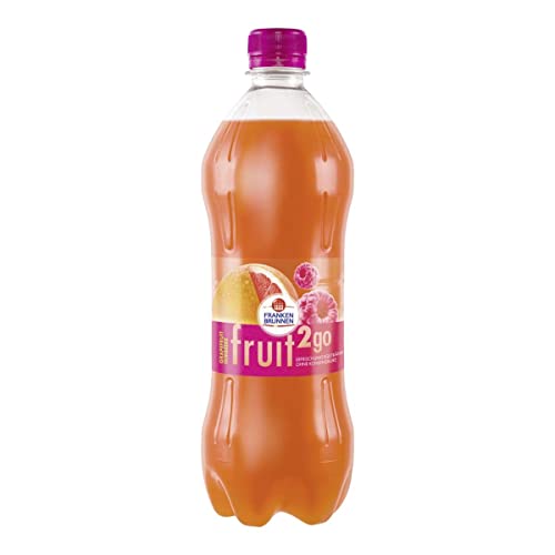 Franken Brunnen fruit2go Grapefruit-Himbeere Erfrischungsgetränk ohne Kohlensäure 6 x 0,75l (inkl. 1,50 € Pfand) von Frankenbrunnen