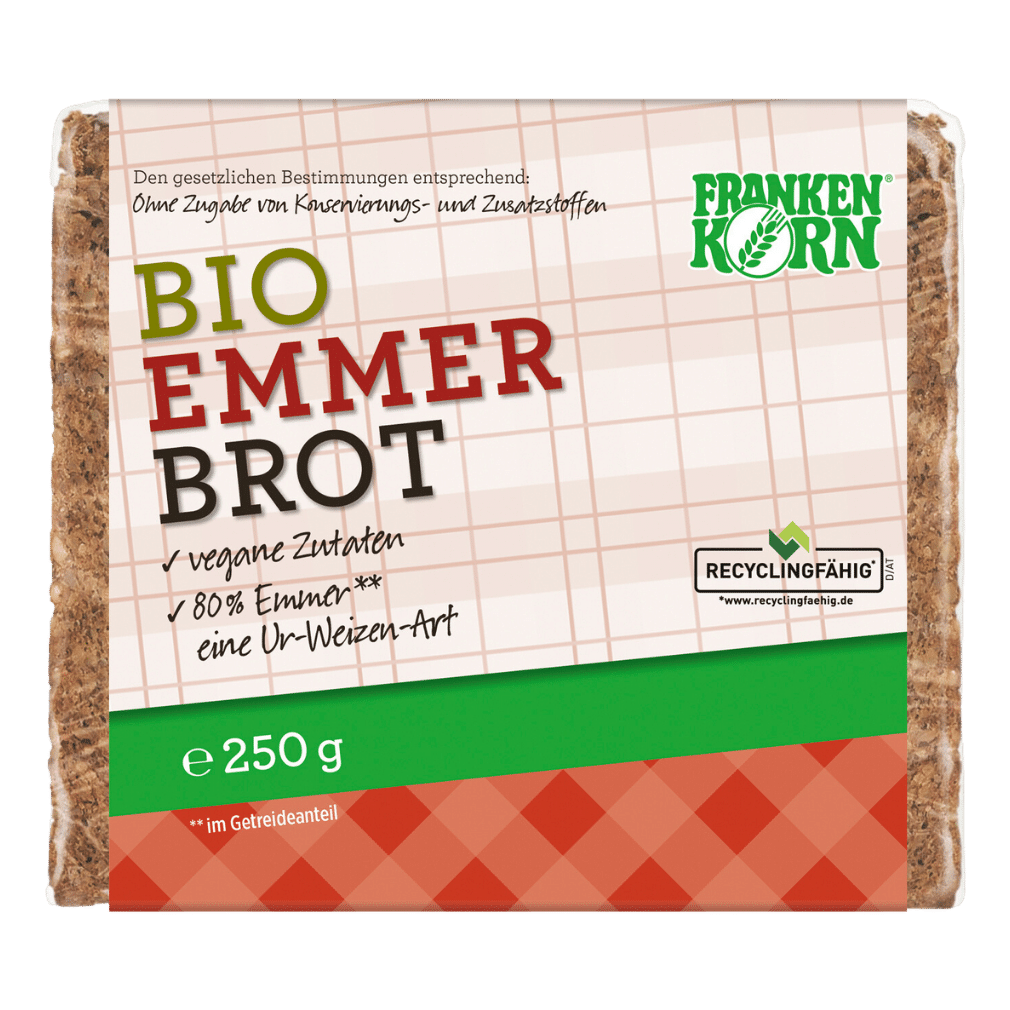 Bio Emmerbrot von Frankenkorn