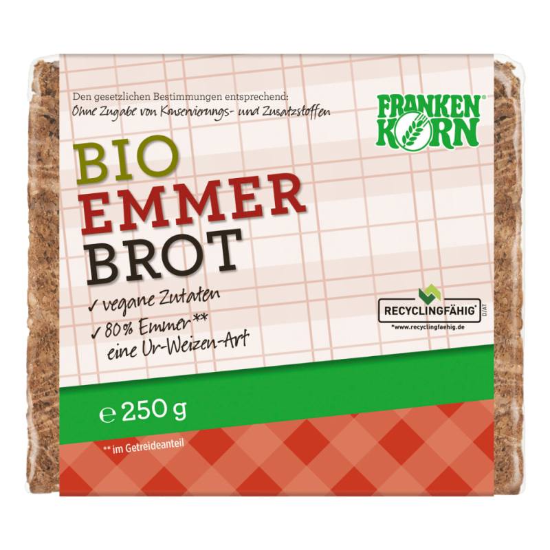 Bio Emmerbrot von Frankenkorn