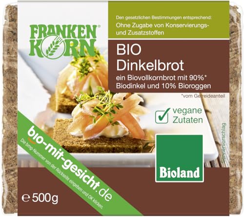 Bio Dinkelvollkornbrot von Frankenkorn