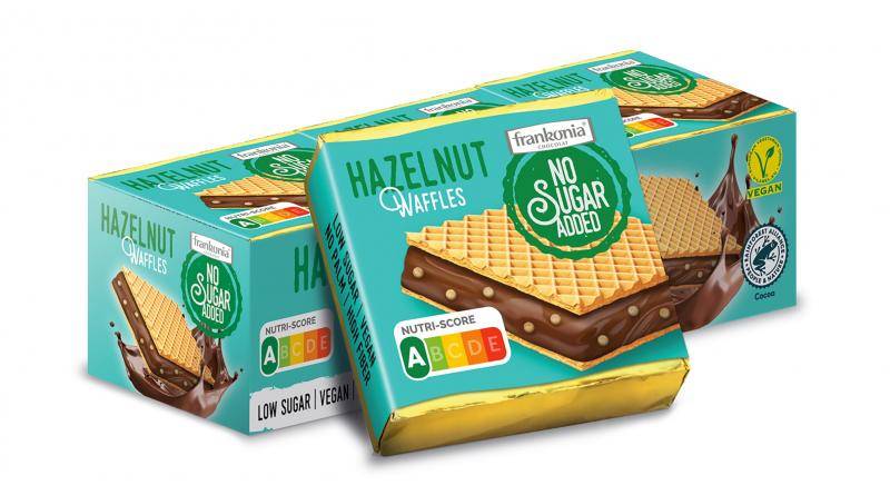 Frankonia No Sugar Added Hazelnut Waffles von Frankonia