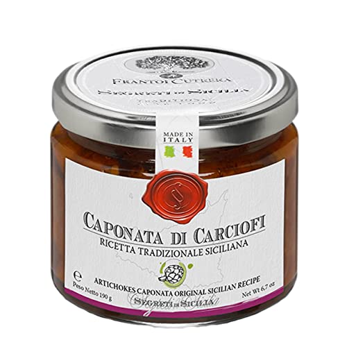 Frantoi Cutrera Caponata di Carciofi - Artischocke Caponata von Frantoi Cutrera