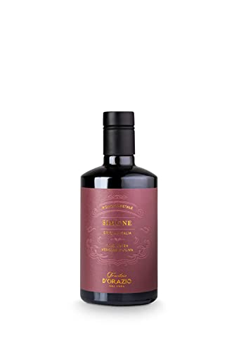 Natives Olivenöl Extra, kaltgepresst, sortenrein, Simone Olive, Olivenöl, in der Flasche, Frantoio D'Orazio, aus Italien, 500 ml von Frantoio D'Orazio