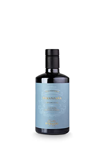 Peranzana Olivenöl intensiv, Natives Olivenöl Extra, kaltgepresst, sortenrein, Olivenöl, in der Flasche, Frantoio D'Orazio, aus Italien, 500 ml von Frantoio D'Orazio