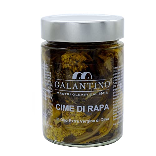 Cime di Rapa Blumen von Brokkoli im Natives Oliven Öl 230gr von Lupsty