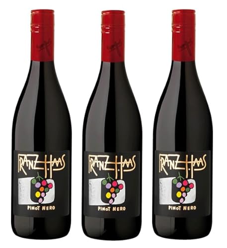 3x 0,75l - 2022er - Franz Haas - Pinot Nero - Alto Adige D.O.P. - Südtirol - Italien - Rotwein trocken von Franz Haas