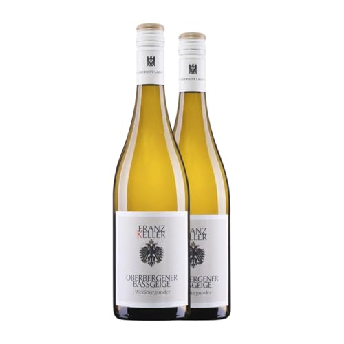 Franz Keller Oberbergener Bassgeige Weißburgunder Trocken Erste Lage 75 cl Weißwein (Karton mit 2 Flaschen von 75 cl) von Franz Keller