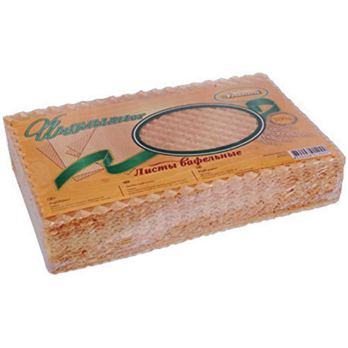 Waffelblätter Tortenplatten Waffelplatten 3er Pack 36 Stück von Franzeluta