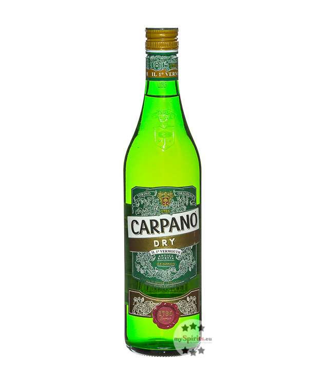 Carpano Dry Vermouth (18 % Vol., 0,75 Liter) von Fratelli Branca Distillerie