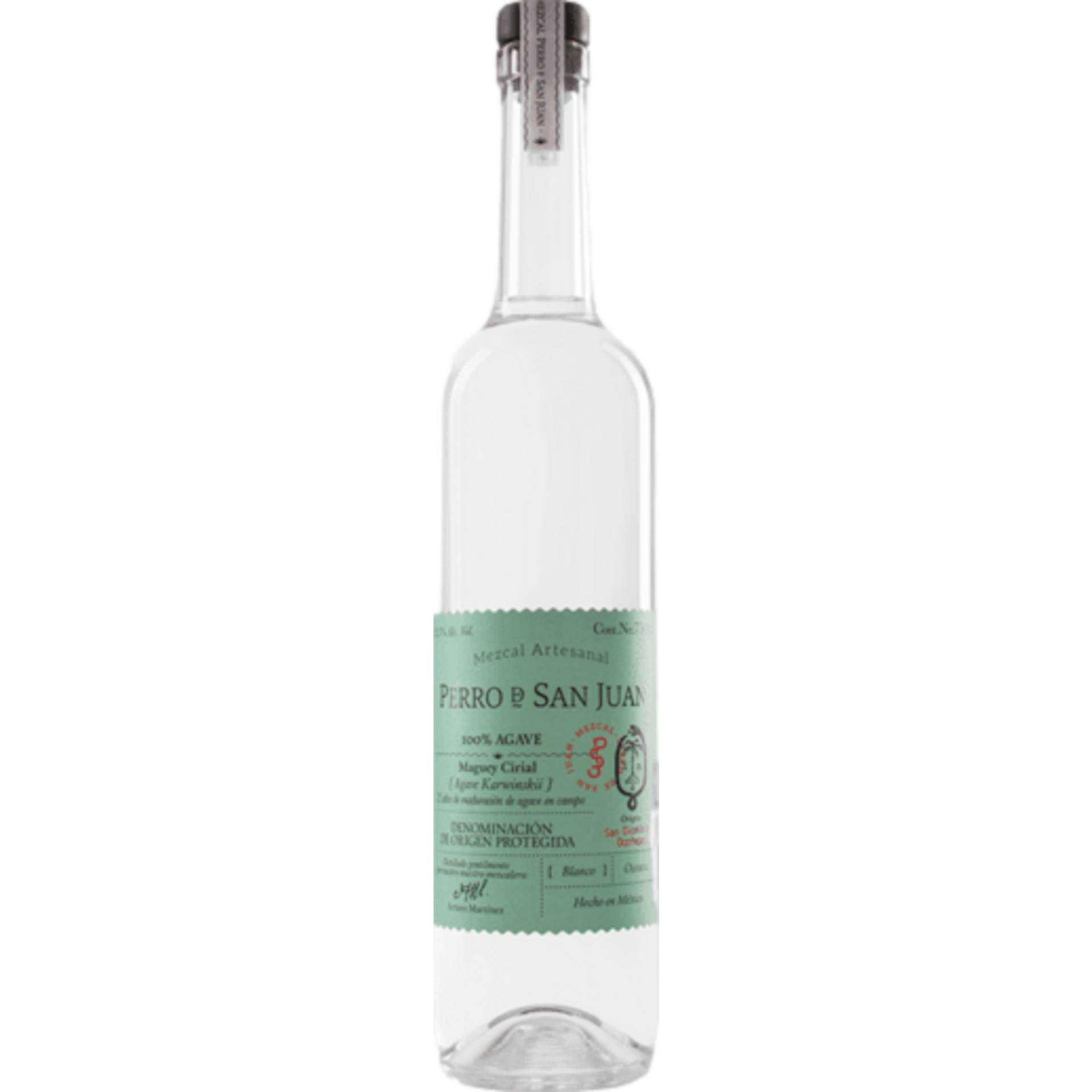 Perro de San Juan Mezcal Cirial, 42,5% Vol, 0,7L, Spirituosen von Fraternity Spirits World SA, 1000 San Jose