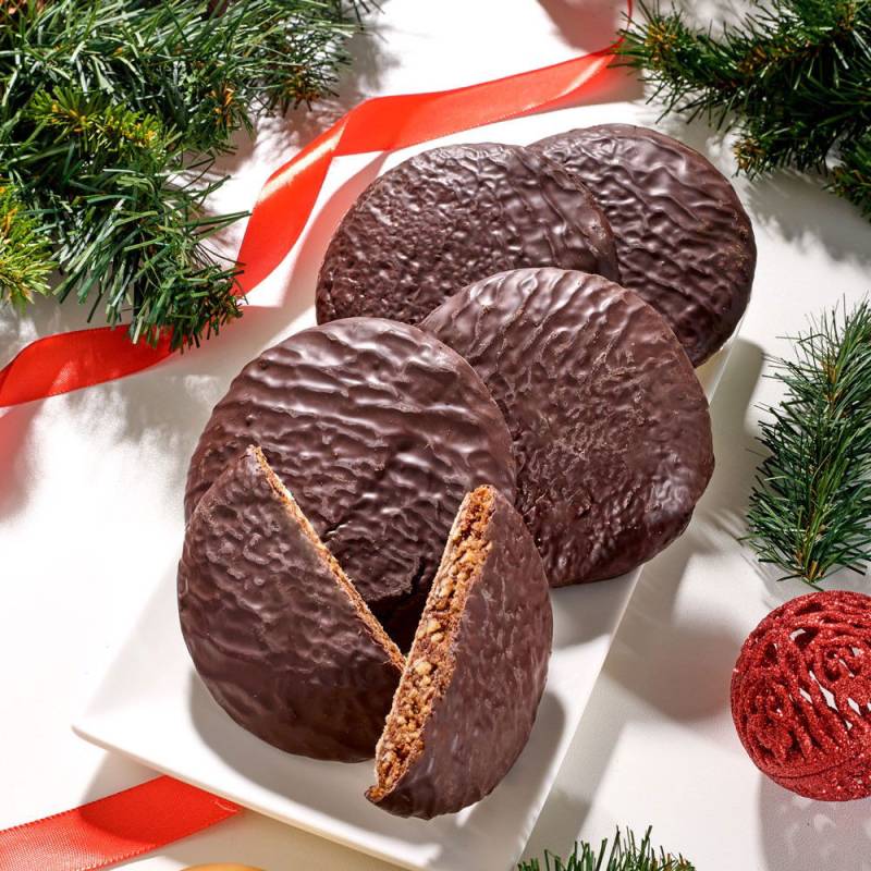 Elisen-Lebkuchen Schokolade, vegan von Fraunholz Elisenlebkuchen