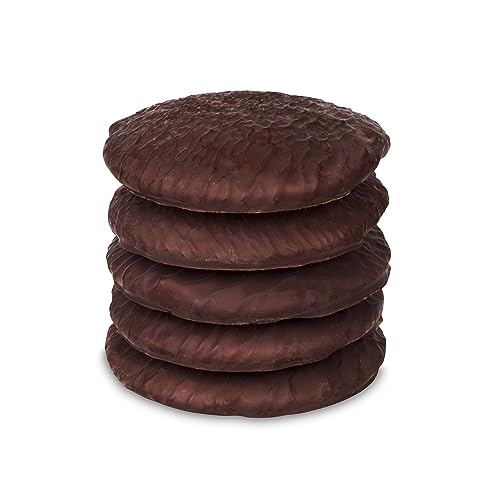 Lebkuchen - original Nürnberger Mandel Elisen-Lebkuchen - 45% Nussanteil - handgefertigte Qualität - prämierte Meisterhändler-Manufaktur (Lebkuchen Schokolade 380 Gramm) von Fraunholz Elisenlebkuchen