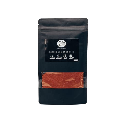 Fred & Fred Spices - Chermoula Oriental-Gewürz - 120g Beutel - arabische Gewürzmischung - Orientalische Küche - Würzmischung für Fleisch & BBQ von Fred & Fred