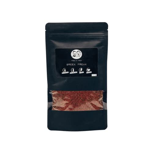 Fred & Fred Spices - Greek Freak Gyros-Gewürz - 120g Beutel Gewürzmischung - Grillgewürz ideal für die Marinade - Würzmischung für Schweinefleisch von Fred & Fred