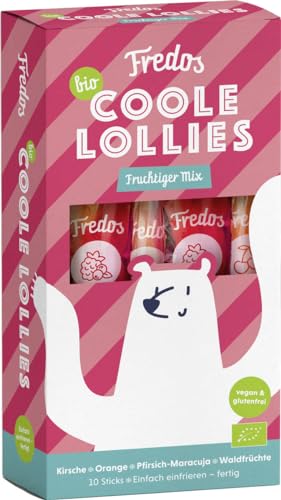 Bio Fredos Coole Lollies "Fruchtiger Mix" GGB (12x 300ml) Petersilchen von Fredos