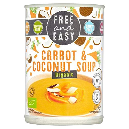 Free & Easy Free From Dairy Free Organic Carrot & Coconut Soup 400g von Free & Easy