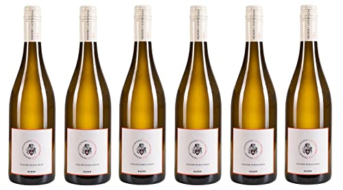 6x 0,75l - 2022er - Freiherr von Gleichenstein - Grauer Burgunder - Qualitätswein Baden - Deutschland - Weißwein trocken von Freiherr von Gleichenstein