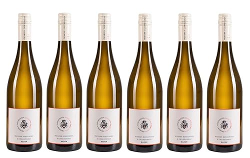 6x 0,75l - 2023er - Freiherr von Gleichenstein - Weißburgunder & Chardonnay - Qualitätswein Baden - Deutschland - Weißwein trocken von Freiherr von Gleichenstein