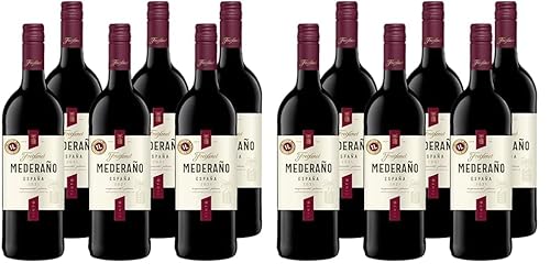 Freixenet Mederaño Tinto Rotwein Halbtrocken (6 x 1 l) (Packung mit 2) von Freixenet Mederano