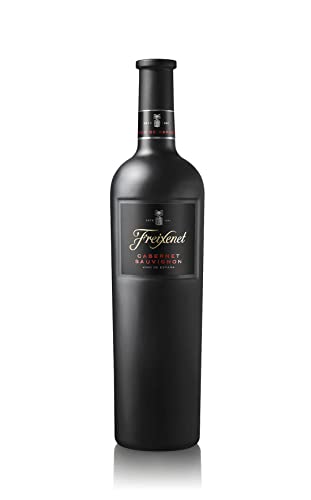 Freixenet Cabernet Sauvignon, Spanischer Rotwein (1 x 0,75 l) in sattinierter Premiumflasche, Spanish Red Wine Collection Dry, Wein, trocken - ideal zu Käse und Fleisch, vegan (Packung mit 6) von Freixenet