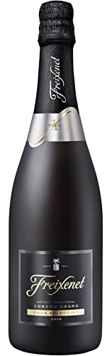 Freixenet Cava Córdon Negro Seco (1 x 0,75 l) - Spanischer Qualitätsschaumwein, Trocken; Traditionelle Flaschengärung; fruchtig und erfrischender Geschmack; ideal zu Fisch und Meeresfrüchten von Freixenet