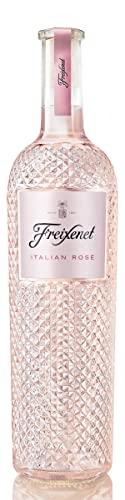 Freixenet Italian Rosé Trocken (1 x 0,75 l) - italienischer Roséwein, elegante Flasche mit Diamantoptik, aus Veneto, trocken, blumig, fruchtig, Noten von Erdbeeren und Kirschen, VEGAN von Freixenet