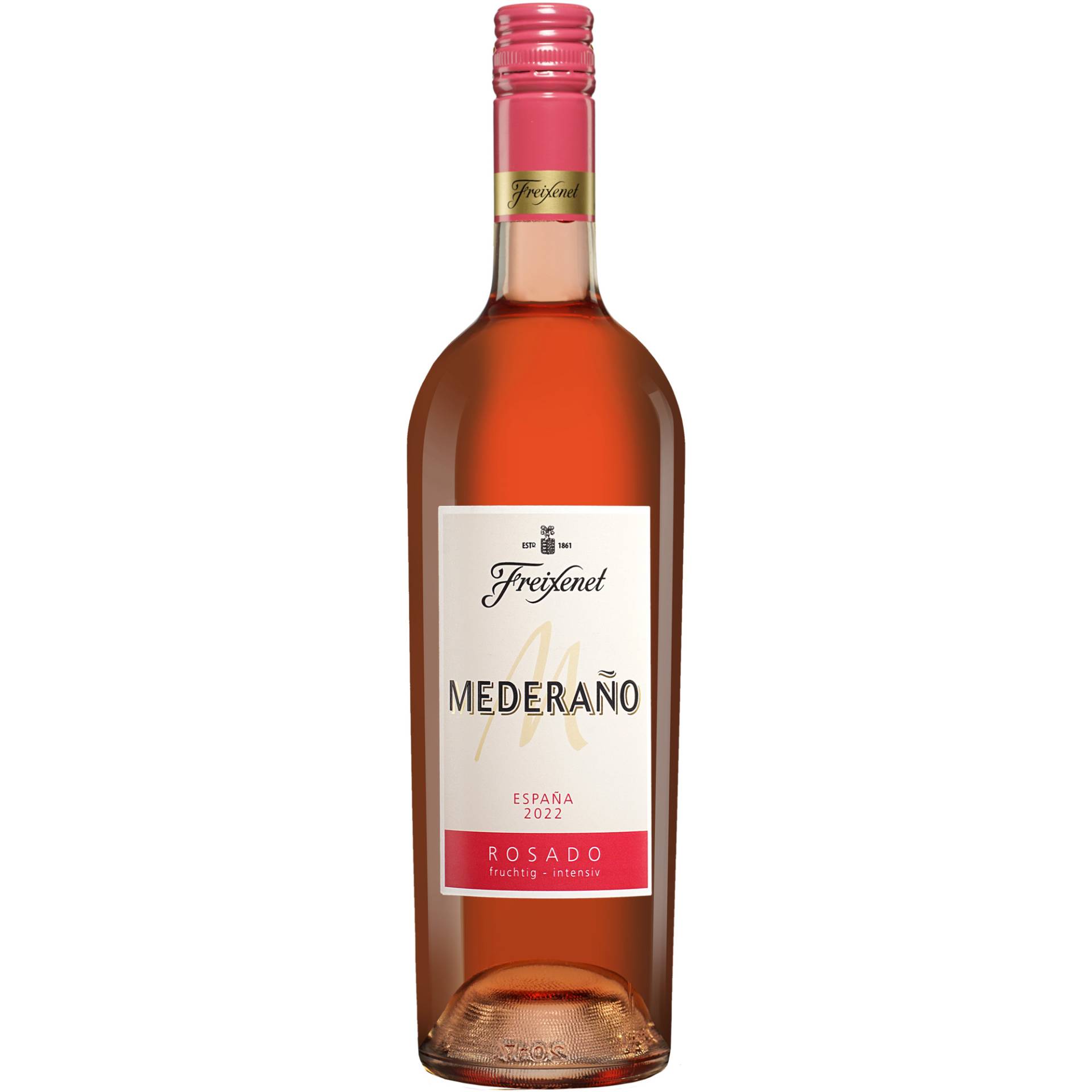 Freixenet »Mederaño« Rosado Halbtrocken 2022  0.75L 11.5% Vol. Roséwein Halbtrocken aus Spanien von Freixenet