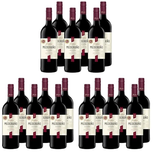 Freixenet Mederaño Tinto Rotwein Halbtrocken (6 x 1 l) (Packung mit 3) von Freixenet