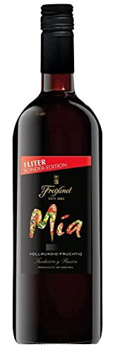 Freixenet Mia Tinto Rotwein Halbtrocken (1 x 1 l) von Freixenet