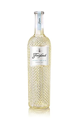 Freixenet Pinot Grigio Trocken (1 x 0,75 l) - italienischer Weißwein aus der Region Garda DOC; erfrischend-fruchtiger Geschmack; elegante Säure; Anklänge von Zitrusfrüchten, zu Fisch und Sushi; VEGAN von Freixenet