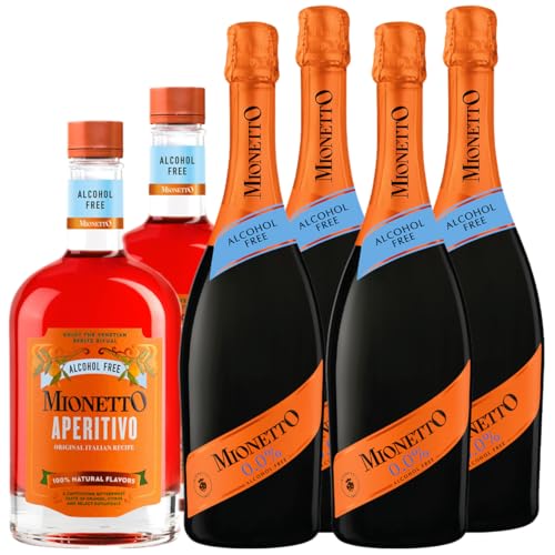 Mionetto Spritz Paket alkoholfrei: 2 x Mionetto Aperitivo Alkoholfrei & 4 x Mionetto Alkoholfrei 0,0% von Freixenet