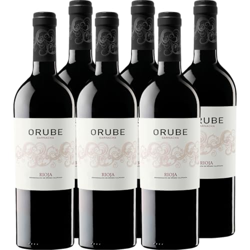 Orube Garnacha (6 x 0,75 l) - spanischer Rotwein, ideal zu Käse, Nudelgerichten und getrocknetem Schinken von Freixenet