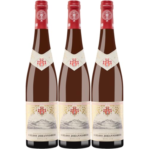 Schloss Johannisberger Riesling Rotlack 2022 (3 x 0,75l) - Prädikatswein aus dem Rheingau, halbtrocken von Freixenet