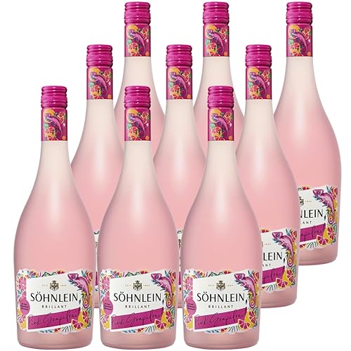 Söhnlein Brillant Pink Grapefruit Limited Edition (9 x 0,75 l) - erfrischend fruchtiger Geschmack nach Grapefruit von Freixenet