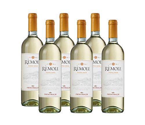 Frescobaldi Rèmole Bianco Toscana IGT - trockener und fruchtig Weißwein aus Italien (6 x 0,75 l) von Frescobaldi