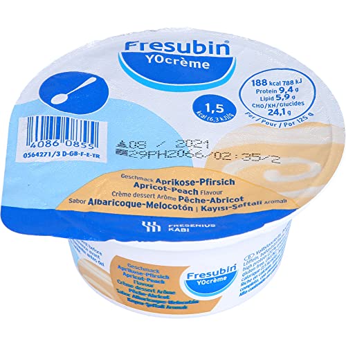 Fresubin YOcreme Aprikose-Pfirsich von Fresenius Kabi