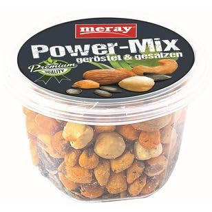 Meray Power-Mix Nusskernmischung mit Chilimais geröstet & gesalzen, 24er Pack (24 x 100g) von Fresh Nuts GmbH Anschrift Pinkertweg 10, 22113 Hamburg, Deutschland