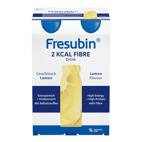 Fresubin 2 kcal fibre DRINK Lemon Trinkflasche, 4X200 ml von Fresubin